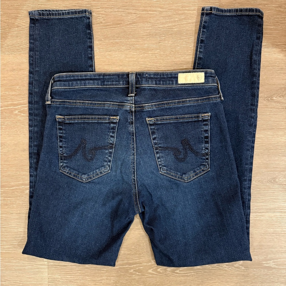 AG Adriano Goldschmied B-Type 02 Cigarette Jeans 27 Dark Wash Straight - Picture 9 of 14
